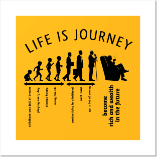 life is Journey Posters and Art